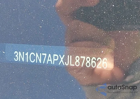 2018 Nissan Versa 1.6 Sv из США, поврежденный, VIN 3N1CN7APXJL878626